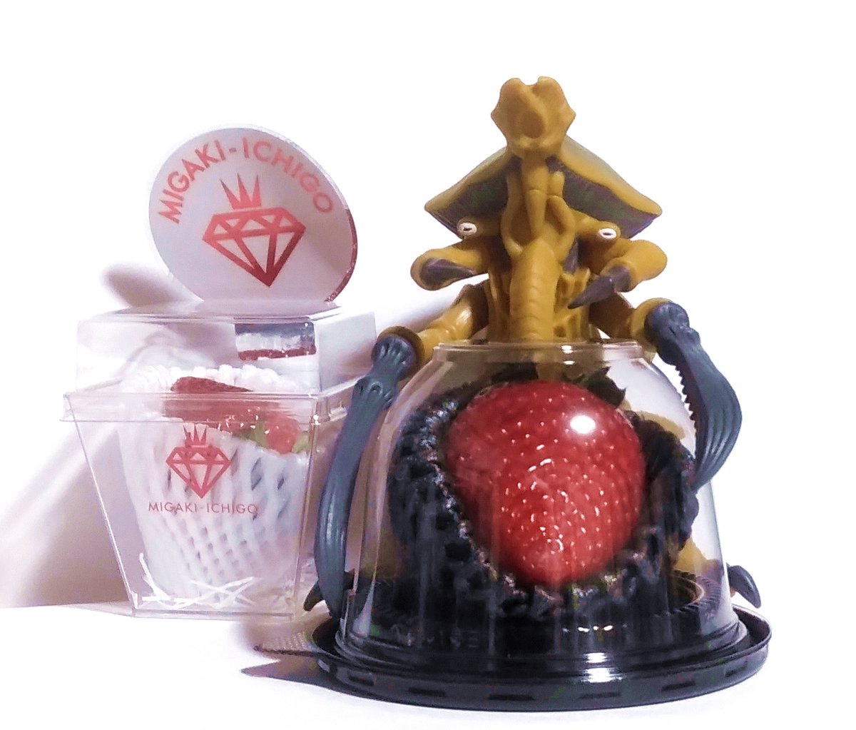 誕生日からはもう一週間ほど経ちましたが、お祝いにめちゃくちゃ大粒のイチゴをいただいてしまいました。どうもありがとうございます……これまで普通に食べてきたイチゴと違って全く！　酸っぱさが！　無い！