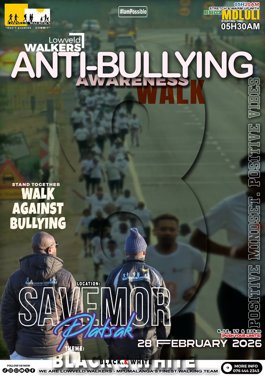 Positive Mindset. Positive Vibes!! 
Let's raise awareness and possibly help atleast 1 person (adult and/or child) who experiences ongoing &amp; deliberate misuse of power.
This awareness aims to equip us with recognizing and responding to intimidation, duress or oppression.