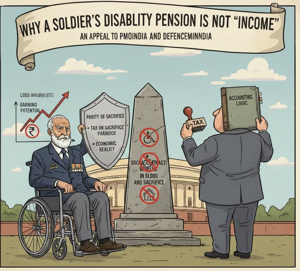 A disability pension is a debt of honor, not a source of revenue. We must protect the financial security of our injured heroes. No taxes on veteran disability pension!
​#KeepDisabilityPensionTaxFree