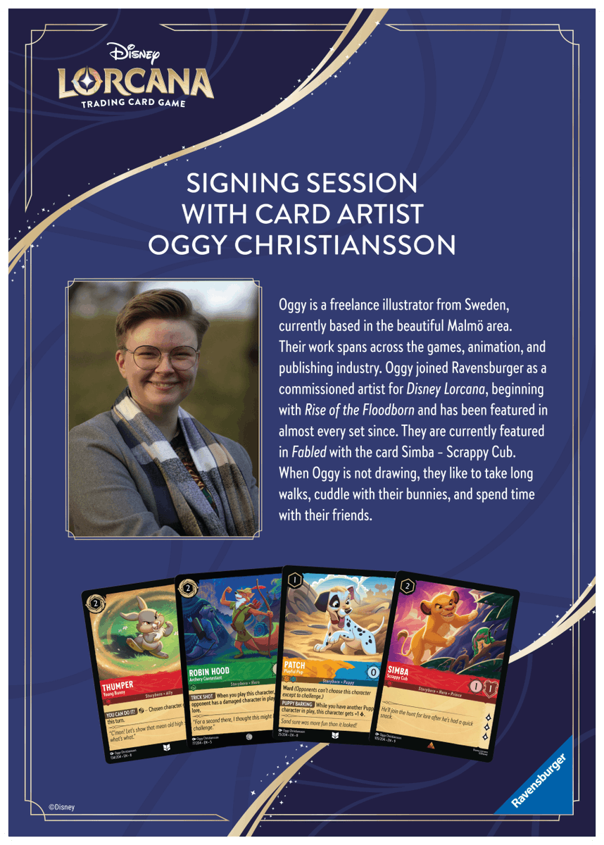 Lorcana tournaments by Fanfinity tweet media