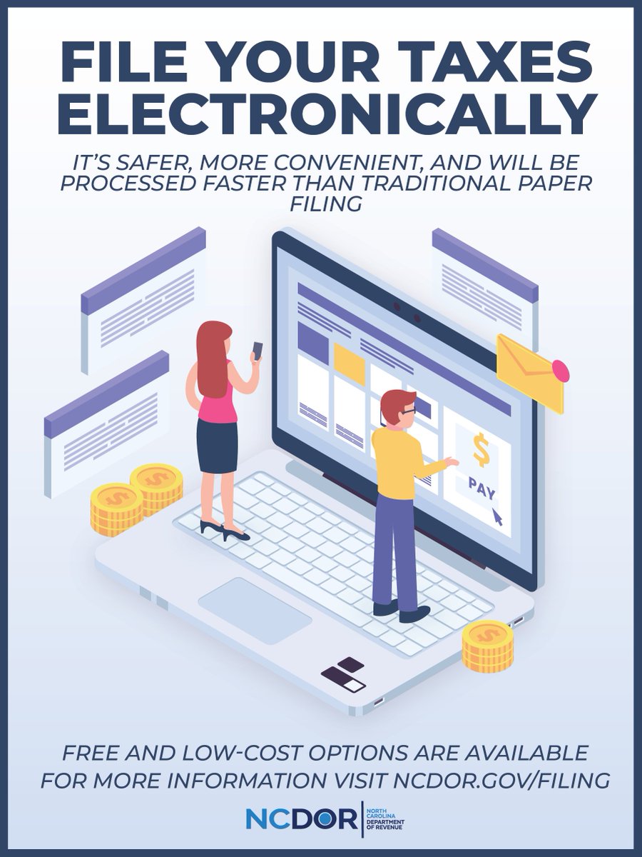 N.C. Dept of Revenue tweet media