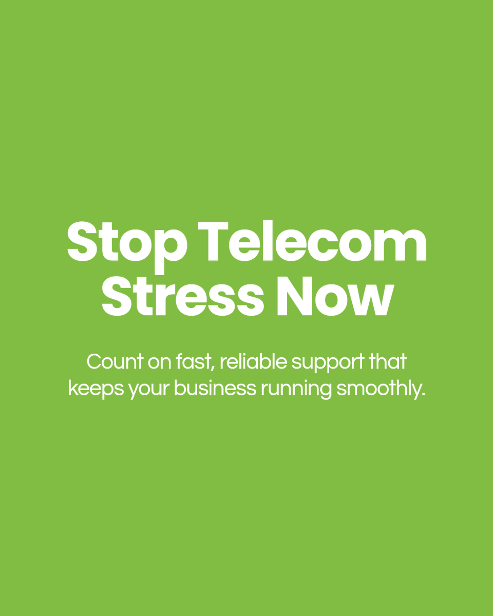 Run_DLJ's tweet photo. Tired of telecom headaches in critical moments? A solutions-oriented partner saves IT managers time and stress by ensuring fast, reliable telecom support when it matters most. https://t.co/5IK0Qg9gun