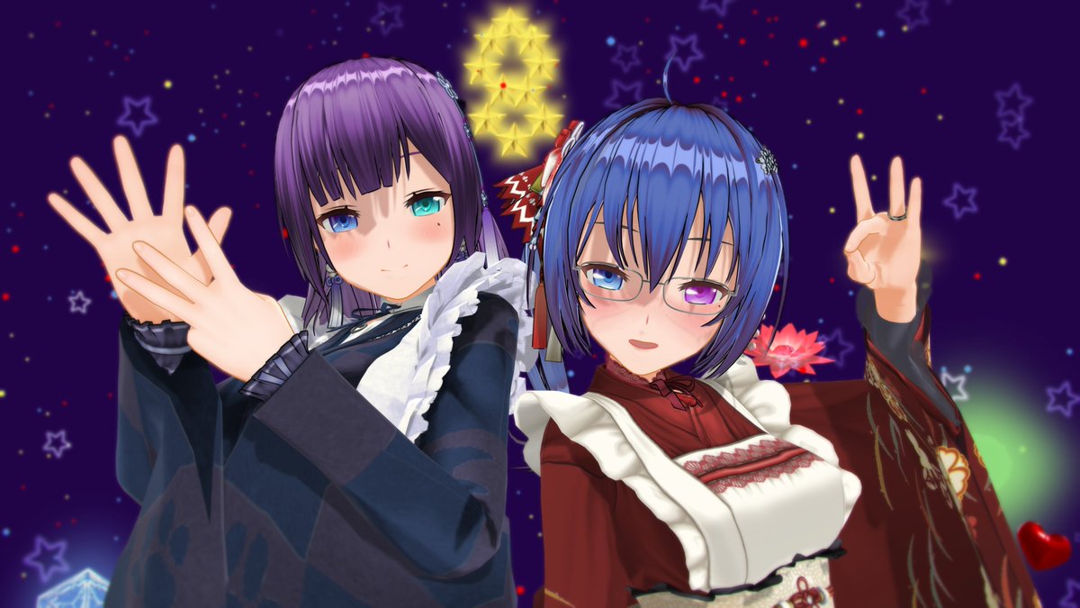 オダメ８周年、おめでとうございます！

CRC感は近いですが、これからもオダメも豊かに続けるように…

#COM3D2八周年だねい 
#COM3D2 
#カスタムオーダーメイド3D2