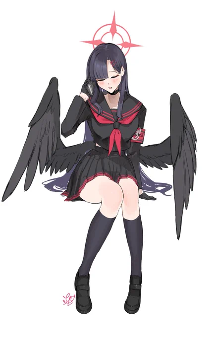 3連休はいつもはあまり描かない作品のキャラを冒険したくなるよね #ブルアカ