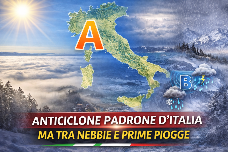 Anticiclone padrone d’Italia, ma tra nebbie e prime piogge

GUARDA QUI: ift.tt/hmegz7f
