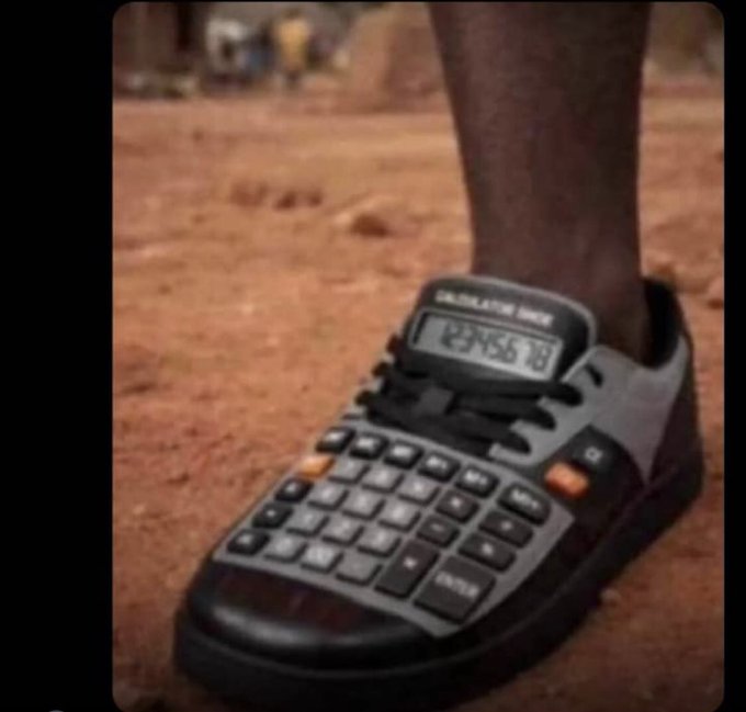 I calculate my steps.