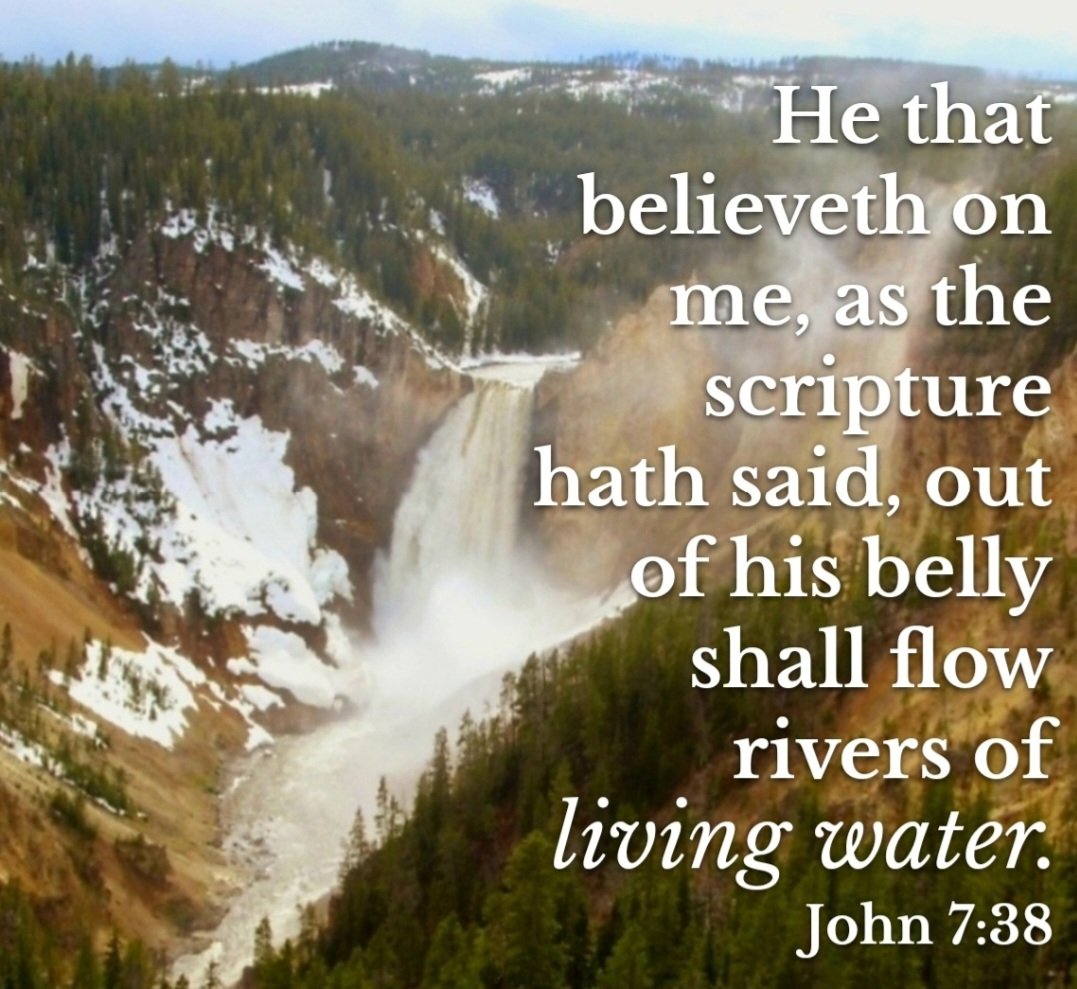 May we overflow with the living water of the Holy Spirit in us and share the love of Christ!