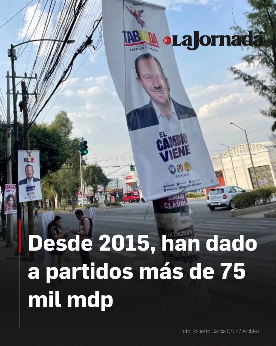Desde 2015 a la fecha, los partidos políticos nacionales en México han absorbido un total de 75 mil 337 millones de pesos de financiamiento público. Esta cifra astronómica equivale a la construcción de 31 hospitales regionales de alta especialidad, tomando como referencia el