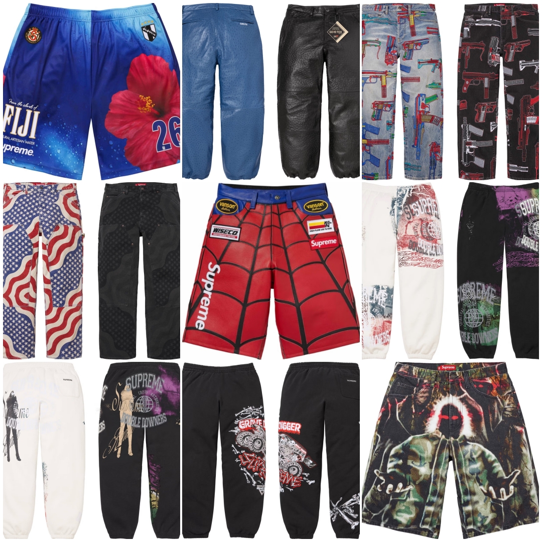 シュプリーム/SUPREME】 ”パンツ/ショーツ” “PANTS/SHORTS” まとめ
