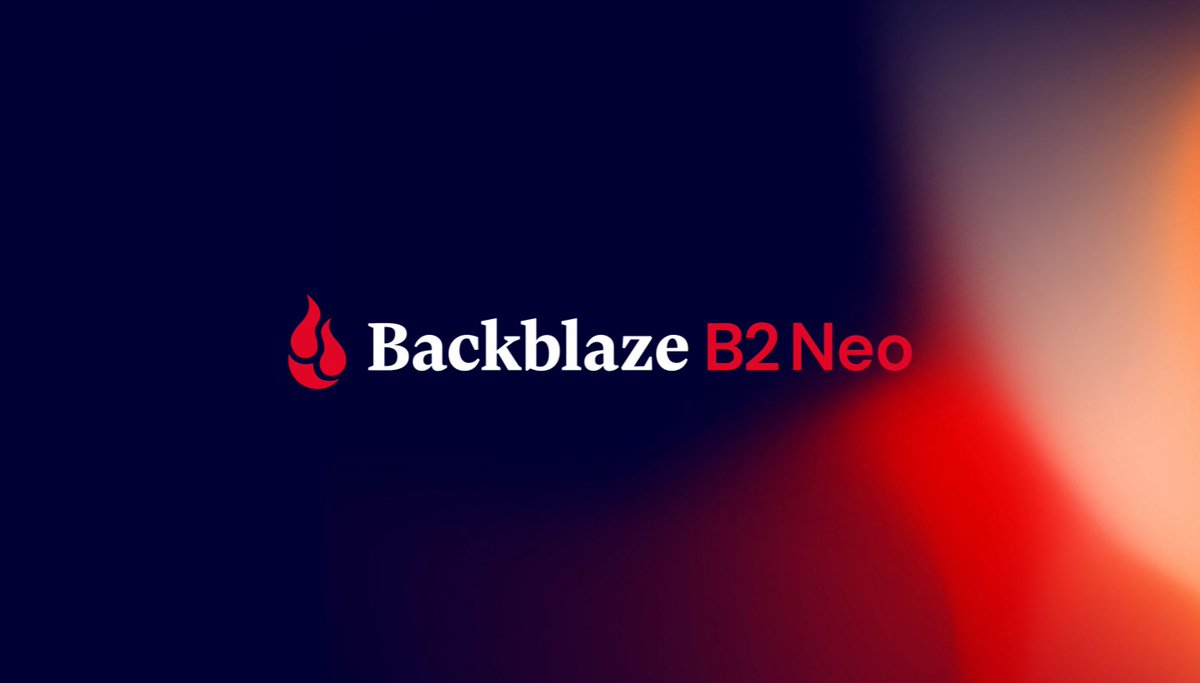 Backblaze tweet media
