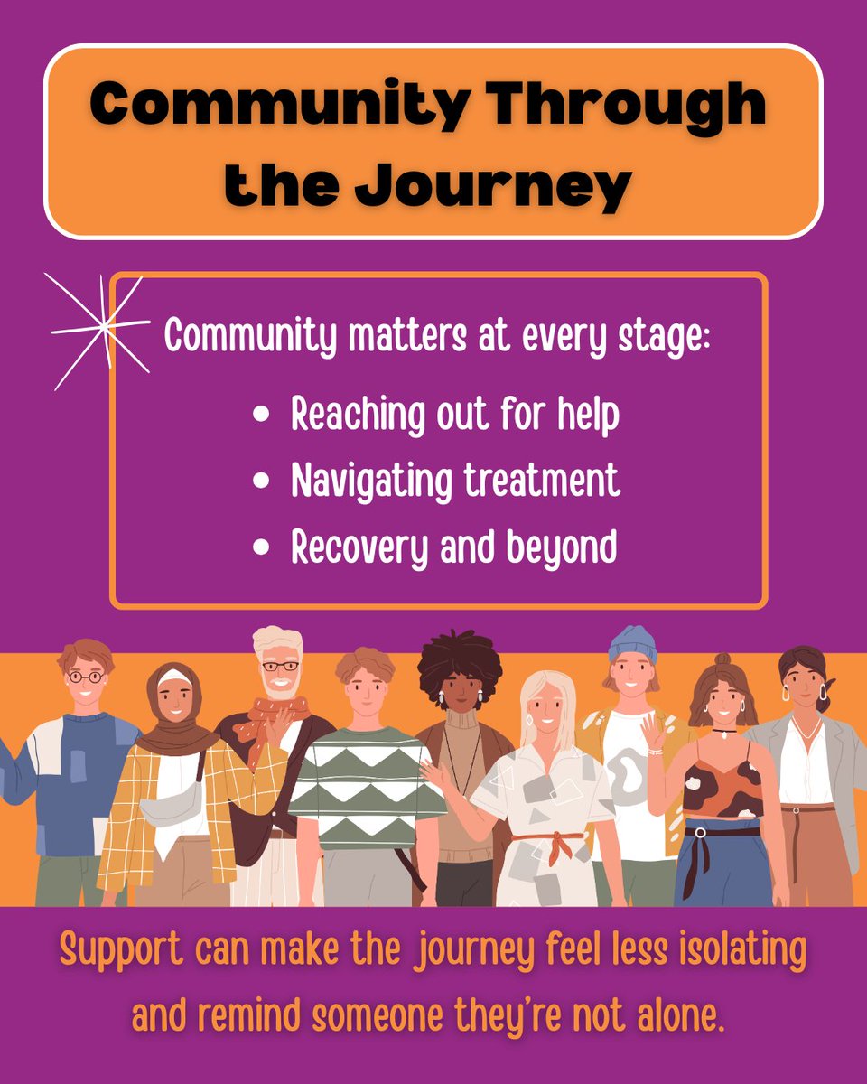 edgi_uk's tweet photo. Community creates spaces where people feel seen, heard and understood.

This Eating Disorders Awareness Week, we’re recognising the vital role community plays from reaching out for help to recovery and beyond🧡

At EDGI UK, thousands with lived experience are shaping research to improve understanding, treatment and support. You’re not alone.