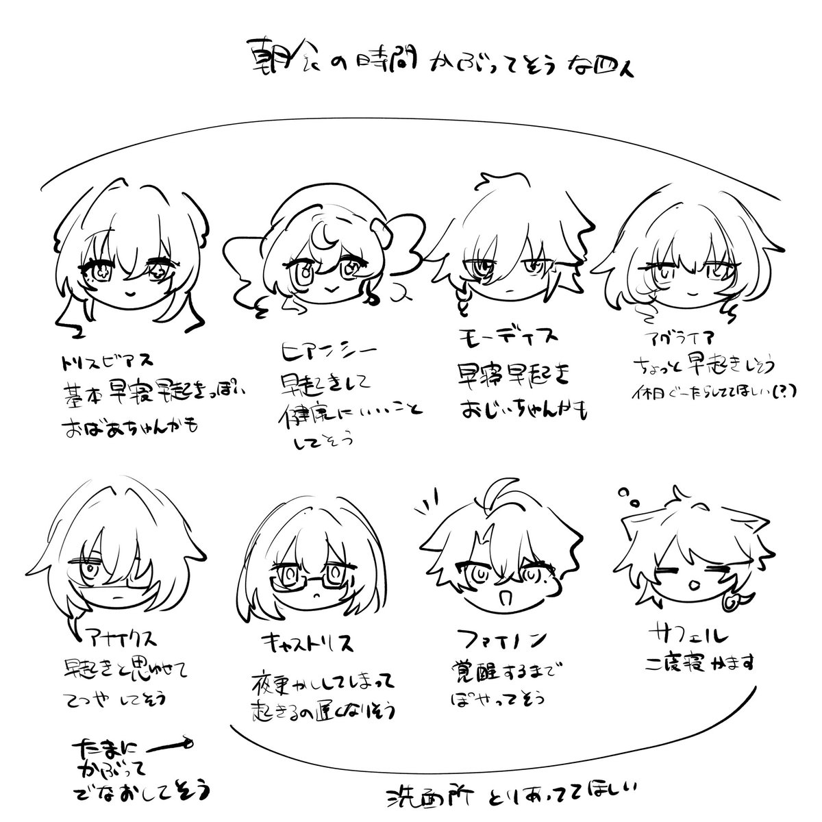 現パロス幻覚 