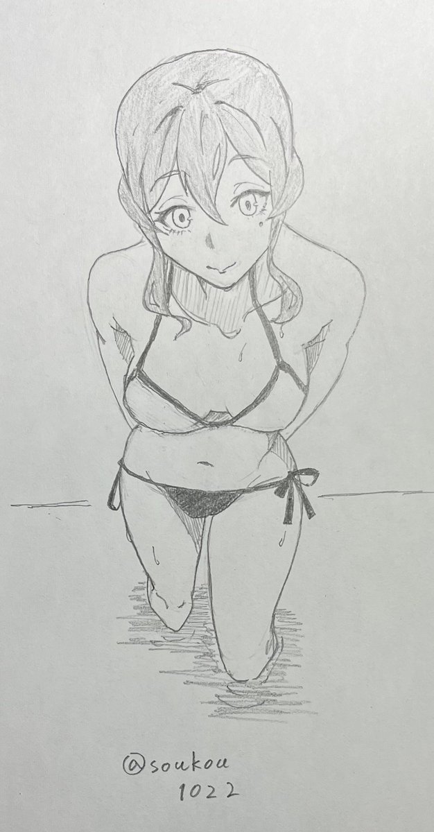 水着ゴトランド
#艦これ