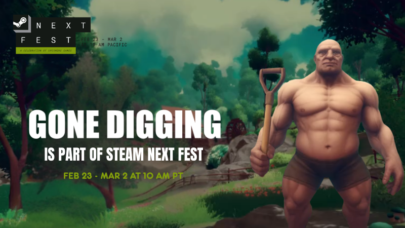 newgen_studio's tweet photo. We’ve joined Steam Next Fest. ⛏️🕳️

The Gone Digging single-player demo is live.
Dig. Decide. Survive the night.
Wishlist &amp; play now
👉https://t.co/UWdLdOLMyZ

#SteamNextFest #IndieGame #HorrorGames #digginggame https://t.co/tGag63nRhz