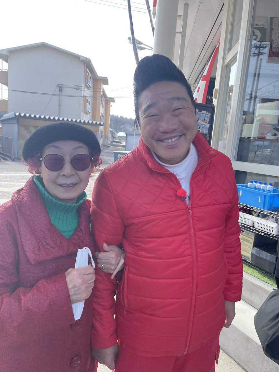 notodon's tweet photo. 今日はみやぞんさんと絶好調Wの番組撮影でした。
森本石油→もりそば→香林→サングリエとチーム能登喰いしん坊が町中へ。地域課題の解決を目指して！オンエアお楽しみに！ https://t.co/X2iPYEBNE0