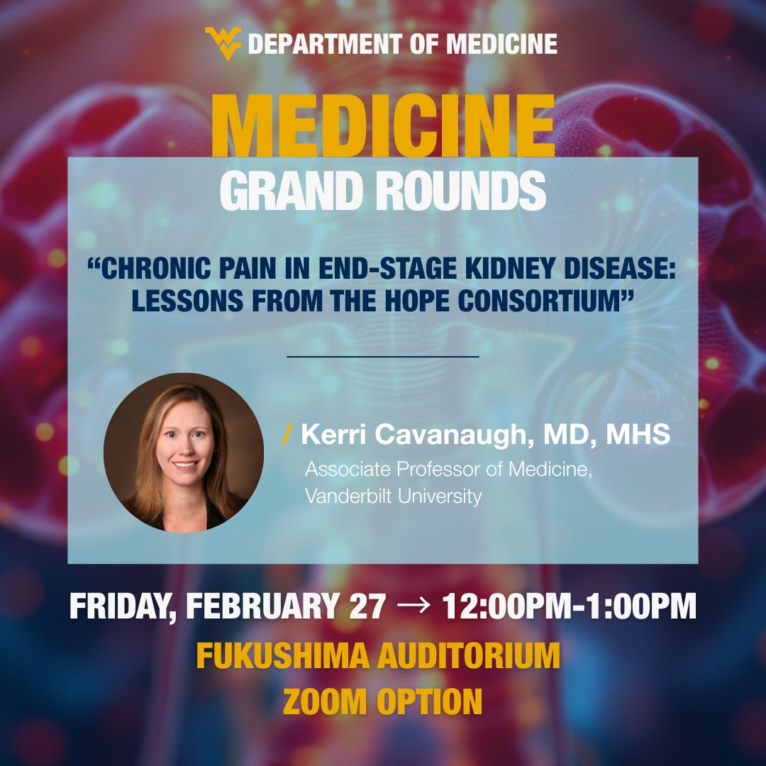 WVU Department of Medicine tweet media