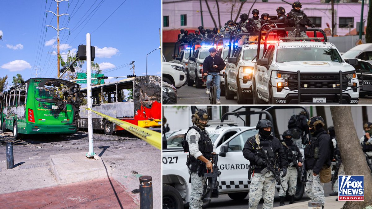 PARADISE LOST: American tourists describe total chaos in Mexico after the cartel violently retaliated over the military’s killing of the country’s most-wanted drug lord.

Witnesses report buses and taxis being blown up, pharmacies burning down and stores being ransacked.