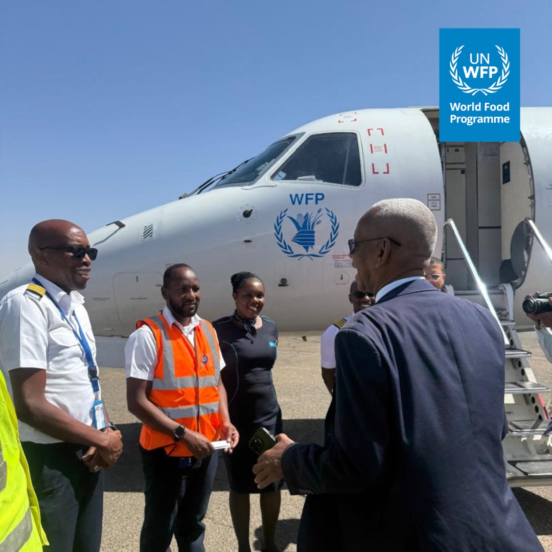 ✈️ #UNHAS is back in Khartoum!

After nearly three years, our successful recce flight today clears the way for regular air services resuming this week.

A huge milestone for humanitarian access and a testament to the team’s hard work 💪