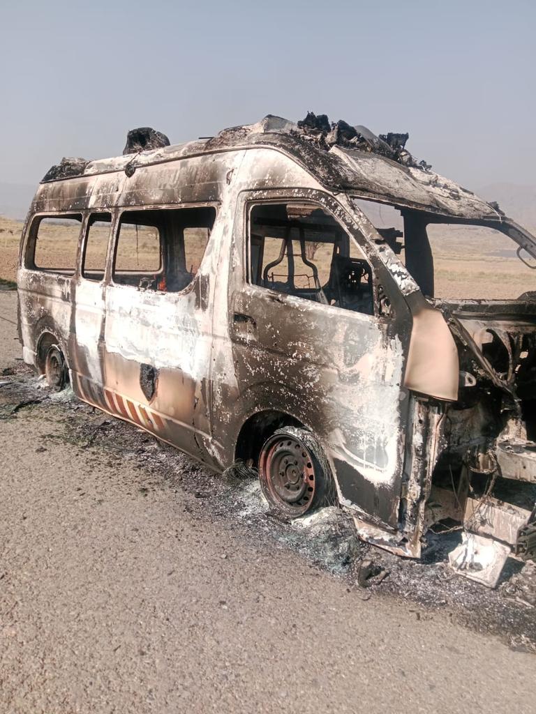 SyedHai68368872's tweet image. درگہ شہیدان کرک
یہ ریسکیو1122 ایمبولینس جل کر خاک اور جوان شہید نہیں ہورہے ہیں۔ دراصل یہ جملہ دہشتگردوں اور جملہ سہولت کاروں کا آخری اور عبرتناک خاتمے کا وقت آ نپہنچا ہے۔۔۔!!!!
#PoliticalWill 
#CommunityPolicingIsTheSolution