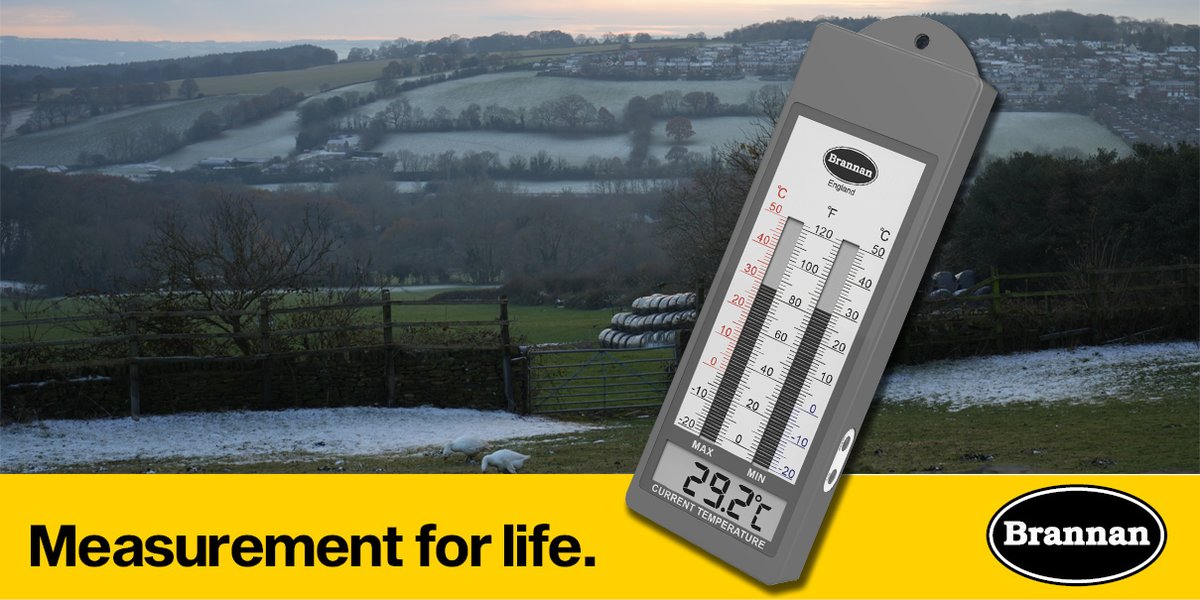 Keep an eye on the changing temperatures with a Brannan digital max min thermometer.
Go to our website to view our range of digital instruments.
>>>brannan.co.uk/product-catego…
#maxmin #temperaturemeasurement #changingseasons #digitalthermometer #brannan