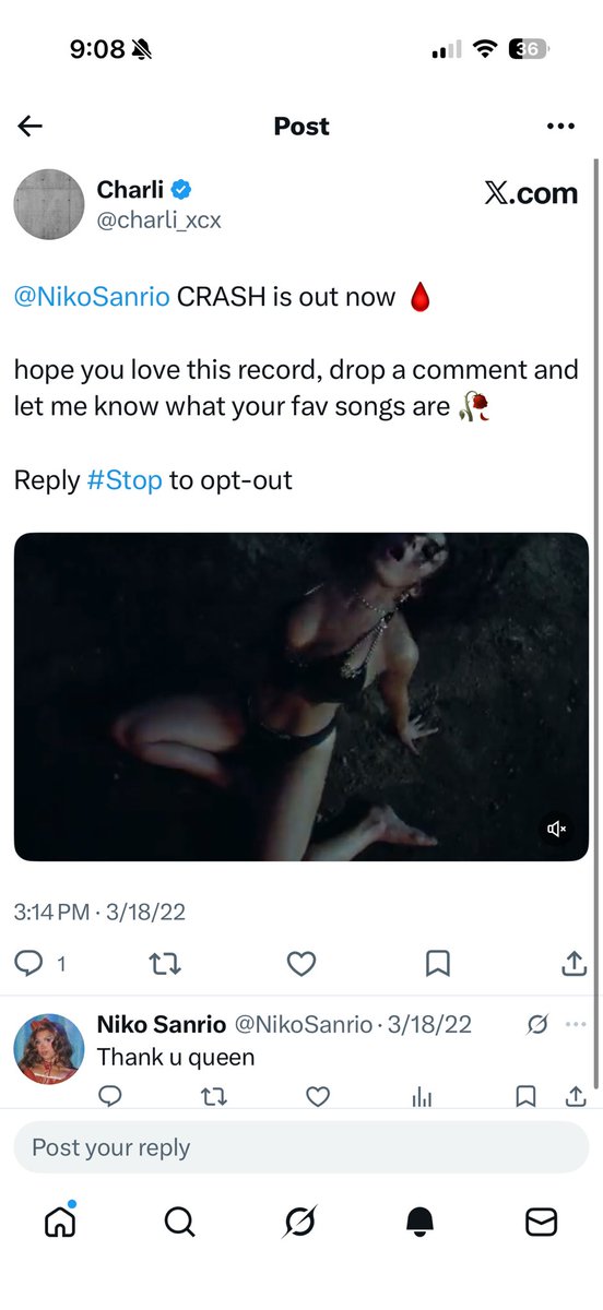Don’t remember the context of this, how many of these did she tweet???