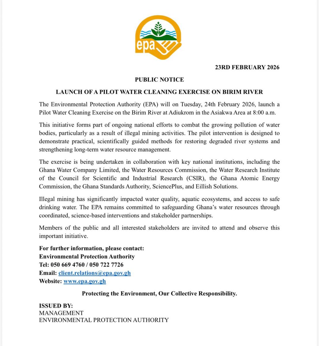 Environmental Protection Authority tweet media