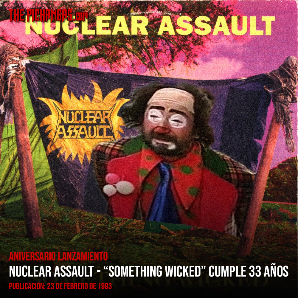thepichangas's tweet photo. "Something Wicked", el quinto álbum de estudio de NUCLEAR ASSAULT, cumple hoy 33 años https://t.co/0pSapKjaeM