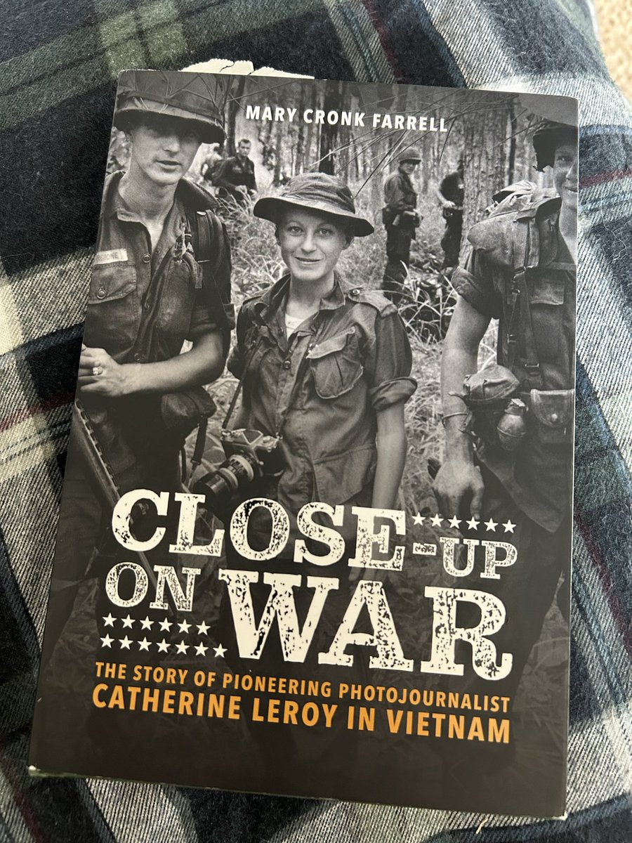 meatheadreader's tweet image. Finished.
Absolutely wonderful #biography of a courageous woman.
Catherine Leroy was one of the best chroniclers of the darkness of human history.