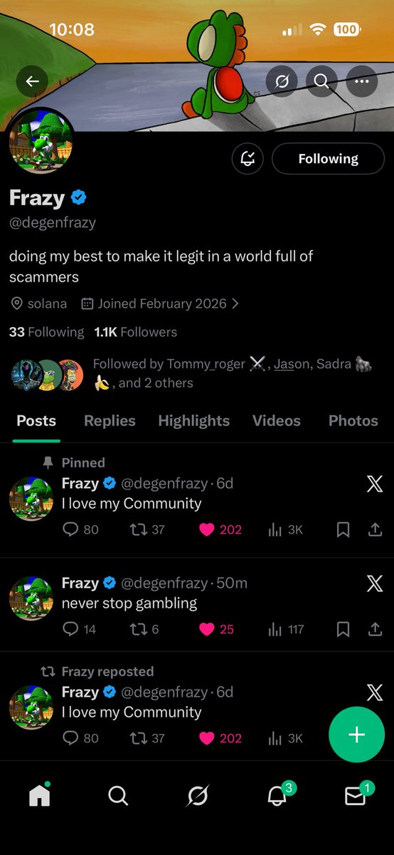 degenfrazy Another epic $SOL giveaway from @degenfrazy 🔥 You