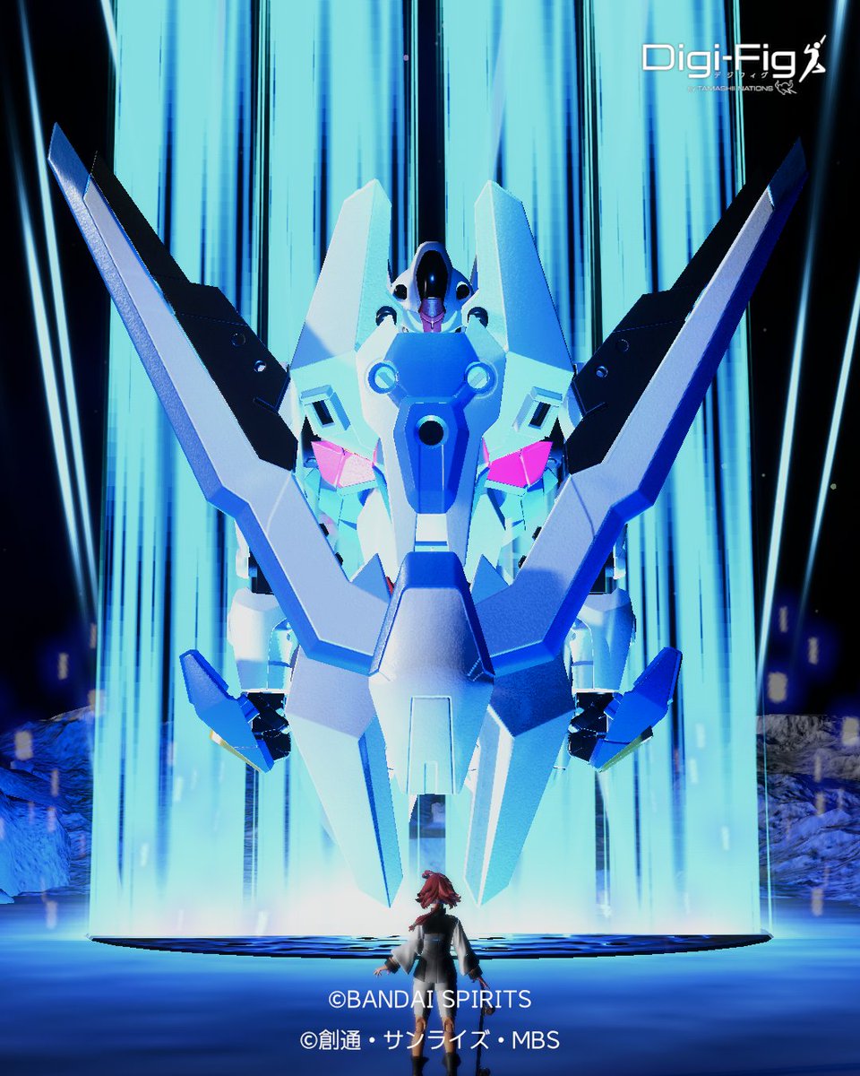 光出でよ、汝エアリアル！
#デジフィグ
#水星の魔女
#魔動王エアリアル