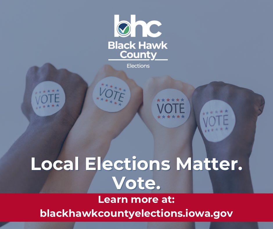 Black Hawk County Auditor and Elections tweet media