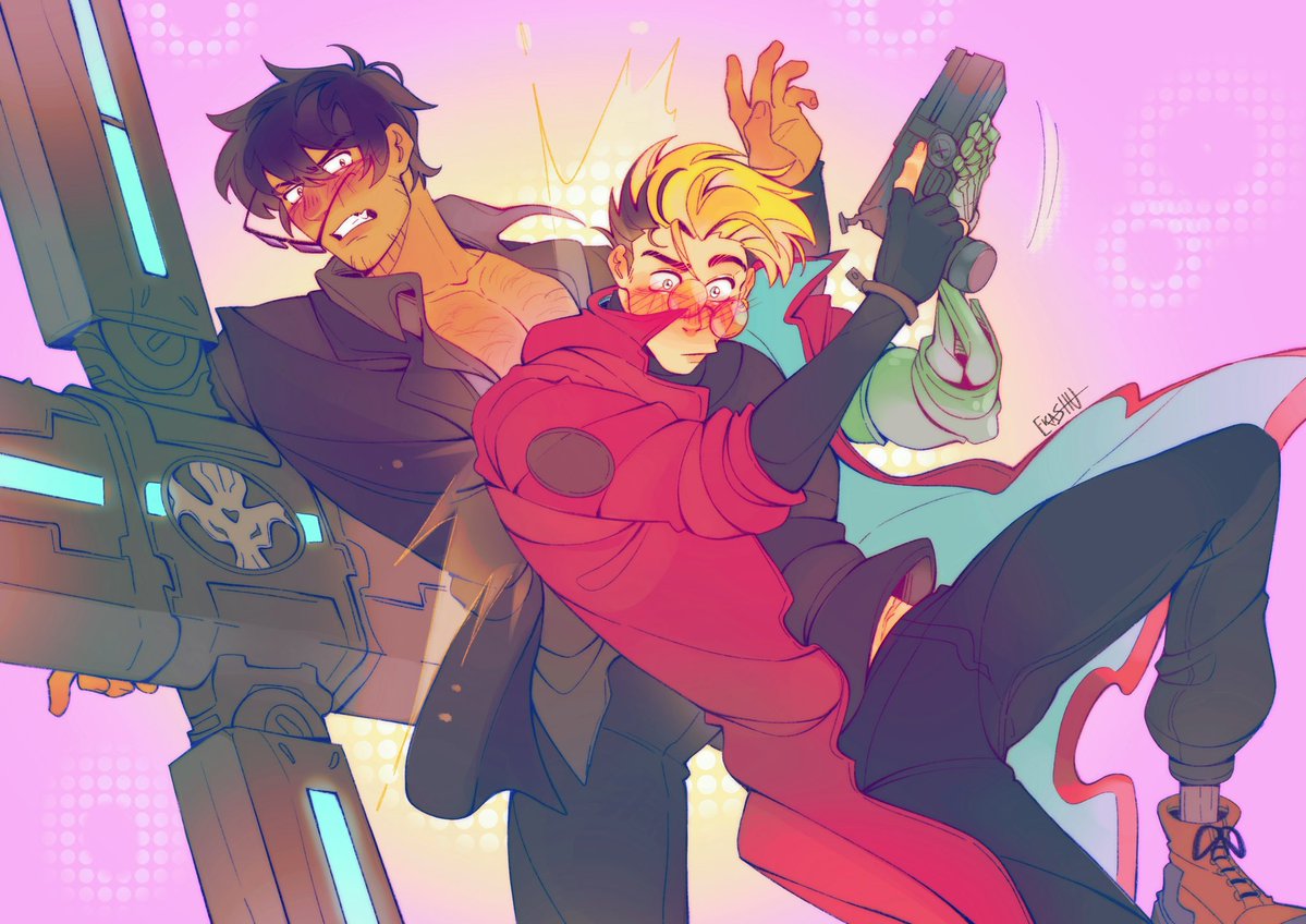 THAT TRIGUN STANDEE- I swear I saw Vash falling into Wolfwood chest!!🫢✨ (lucky boy)
-
#trigun #trigunstargaze #vashthestampede #wolfwood #vashwood