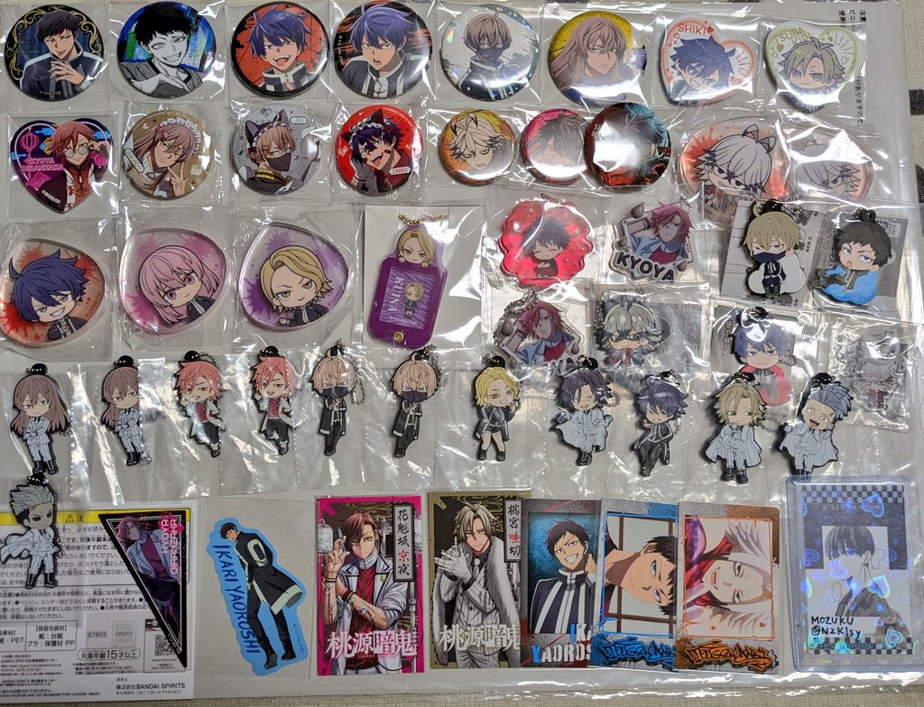 桃源暗鬼 アラビアン缶バッジ 一番くじ コロッタ ファイル コースター