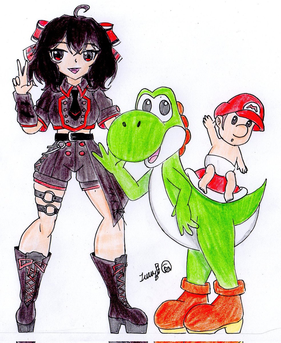 Teika_Gongendo こんにちは👋、この絵はあなたのために描きました