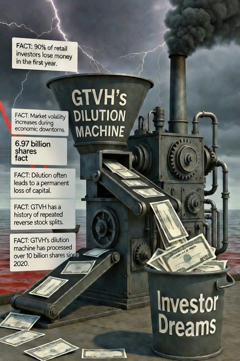 Who is ready for another week of dilution 😍 $GTVH #GTVH