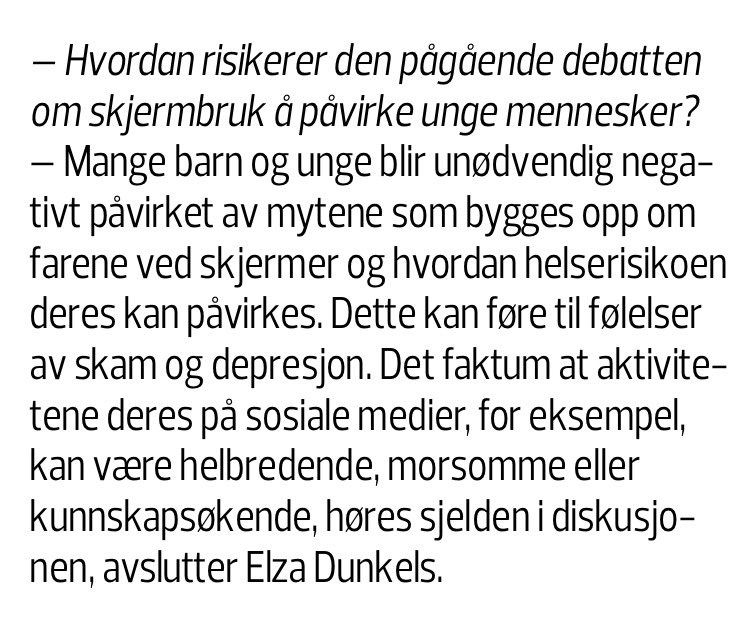Elza Dunkels tweet media
