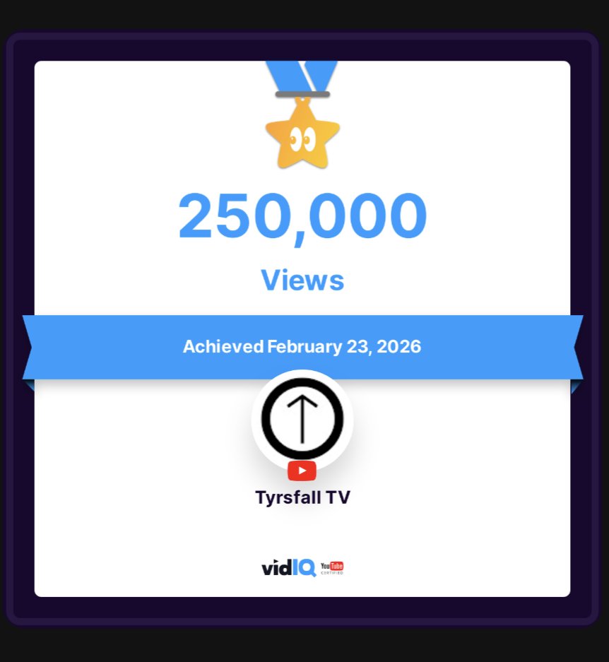 Tyrsfall TV tweet media