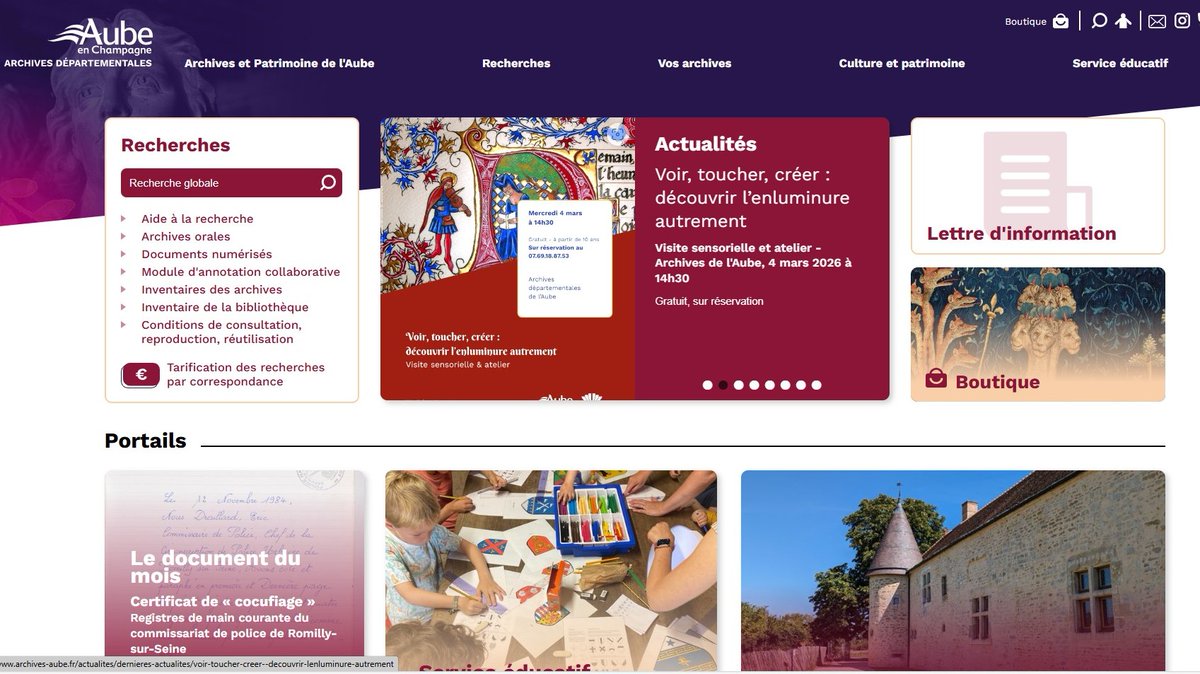 Archives Patrimoine Aube tweet media