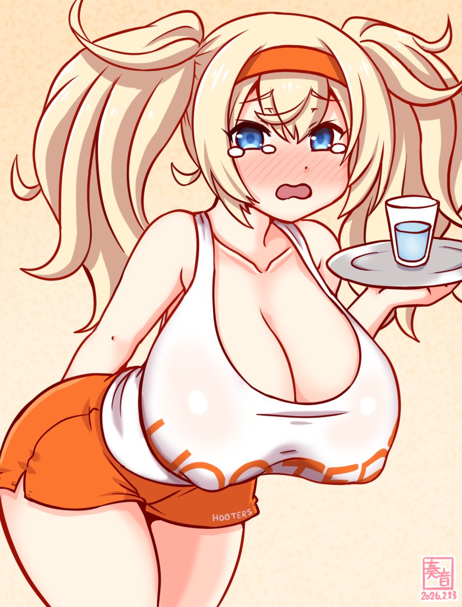 「新しいTaskを命じられたけど、出来るかなあ…⁉」

#艦これ版真剣お絵描き60分一本勝負_20260223
#ガンビア・ベイ

遅刻+15分 