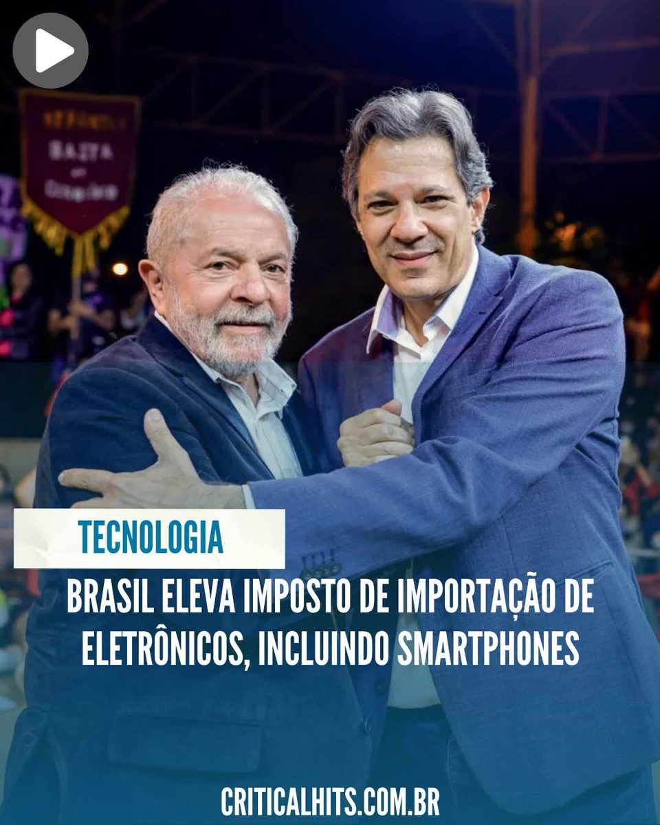 O Governo brasileiro elevou o imposto de importação sobre mais de mil produtos, incluindo smartphones, televisores, equipamentos médicos, robôs industriais e máquinas agrícolas, com aumento de até 7,2 pontos percentuais nas alíquotas de bens de capital e de informática, sob a