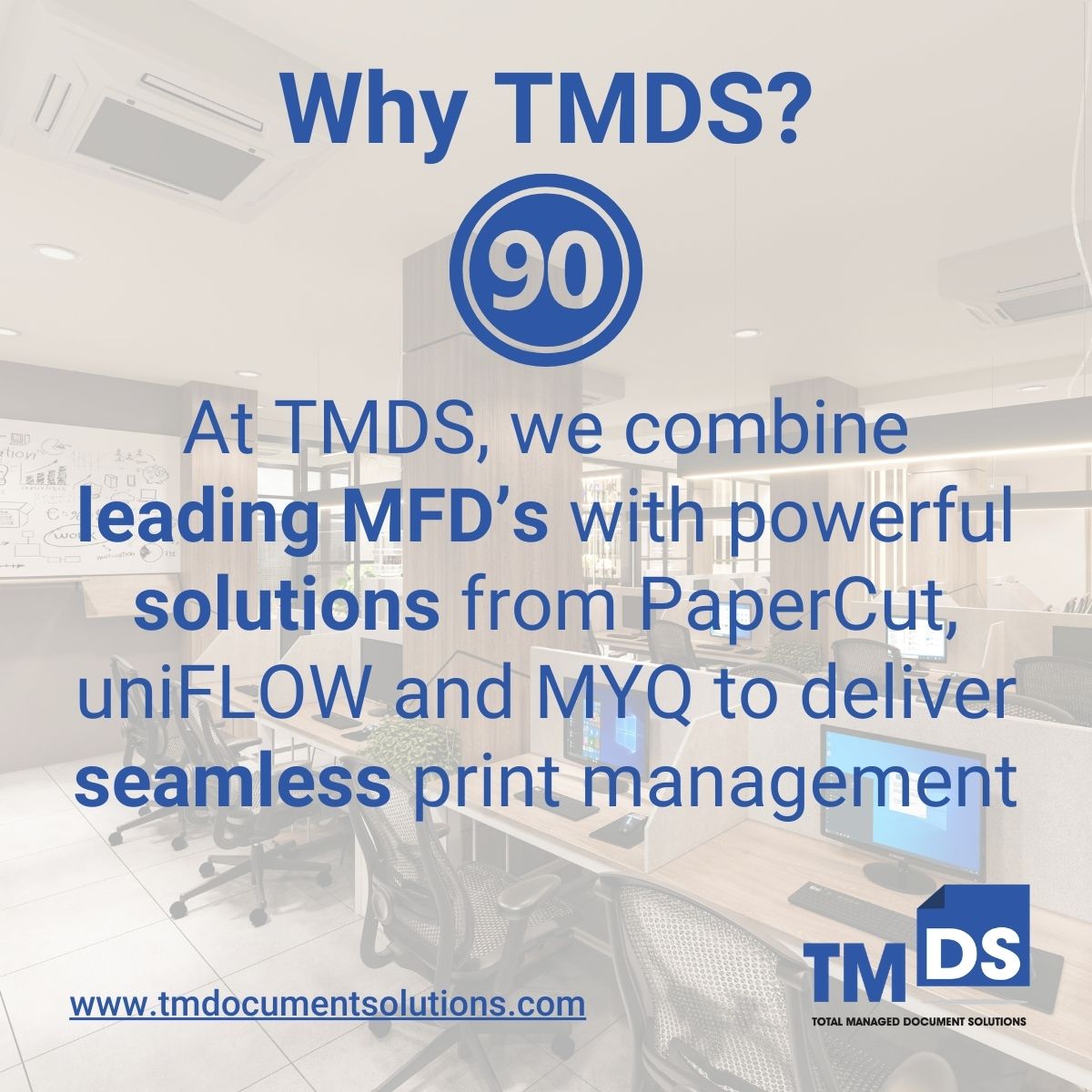 tmdsmidlandsltd's tweet image. Hardware and software should work hand in hand. 
At TMDS, we combine reliable Ricoh, Epson, and Kyocera devices with powerful solutions from PaperCut and MYQ to deliver seamless print management.
👉 Visit bit.ly/3m5m28C
#PrintSolutions #HardwareAndSoftware