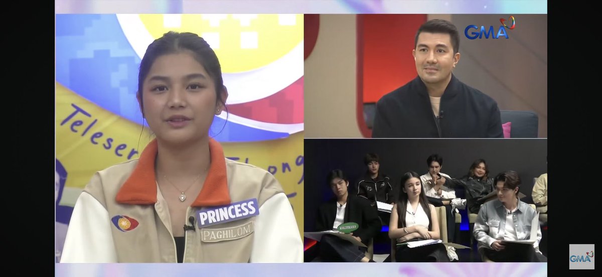 jccureg's tweet photo. Kay Princess dapat yung focus pero parang may naghaharutan po Kuya…

Yes? Anton &amp; Carmelle? 💛

 #PBBCollab20TheUltim8Tapatan https://t.co/f0HxlOzq3i