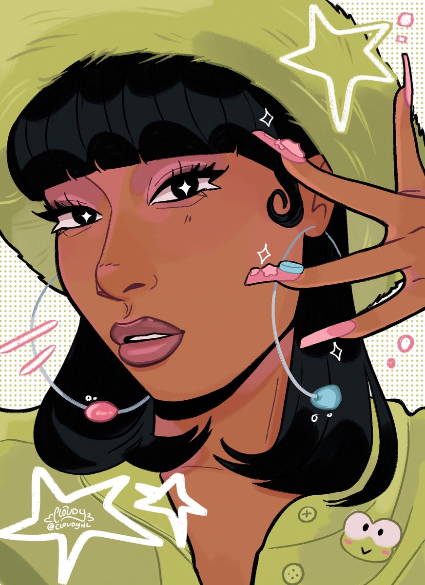 my matchablossom queen #megantheestallion 🍡