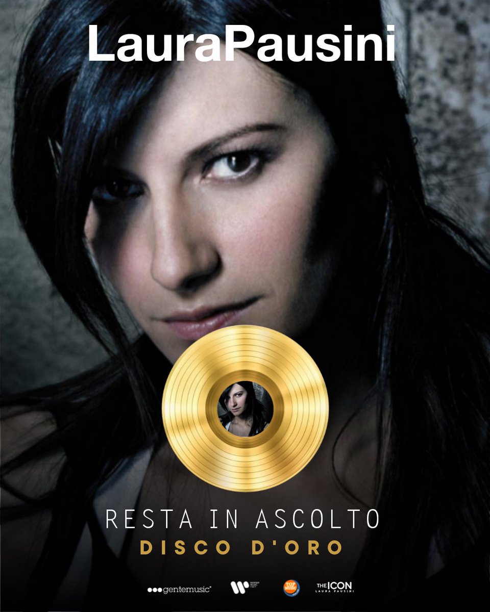 “RESTA IN ASCOLTO” di <a href="/LauraPausini/">Laura Pausini</a> è ufficialmente certificato disco d'oro per aver superato le 25.000 unità vendute.