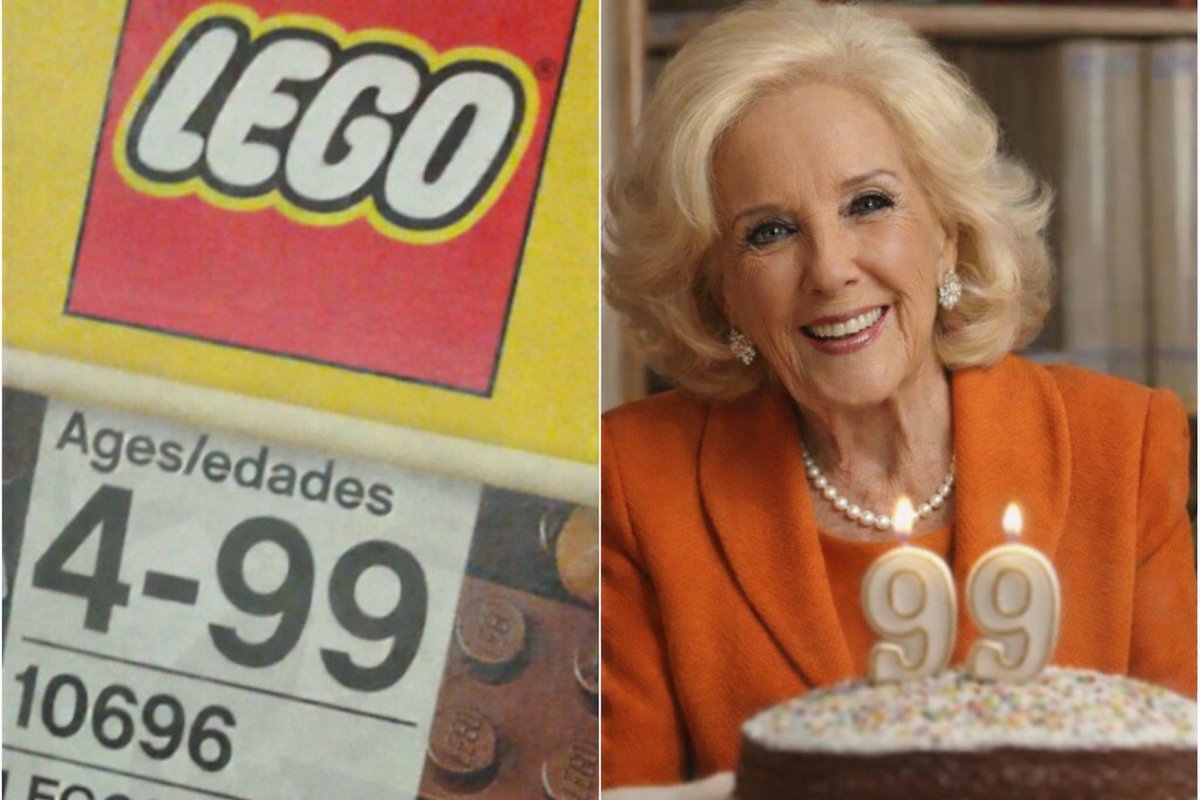 Mirtha Legrand cumple 99 y la gente de Lego la deja afuera del juego. Inaceptable.