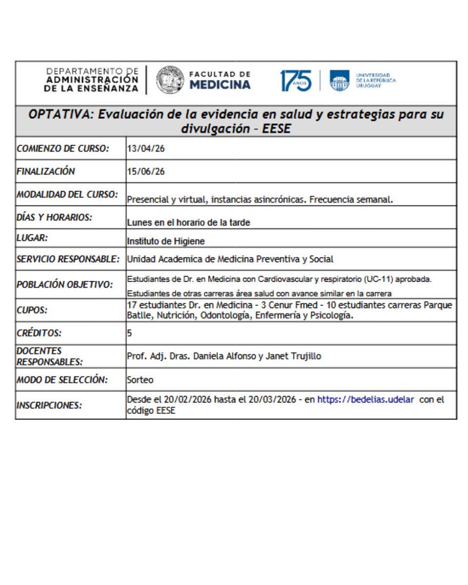 Instituto de Higiene - Universidad de la República tweet media