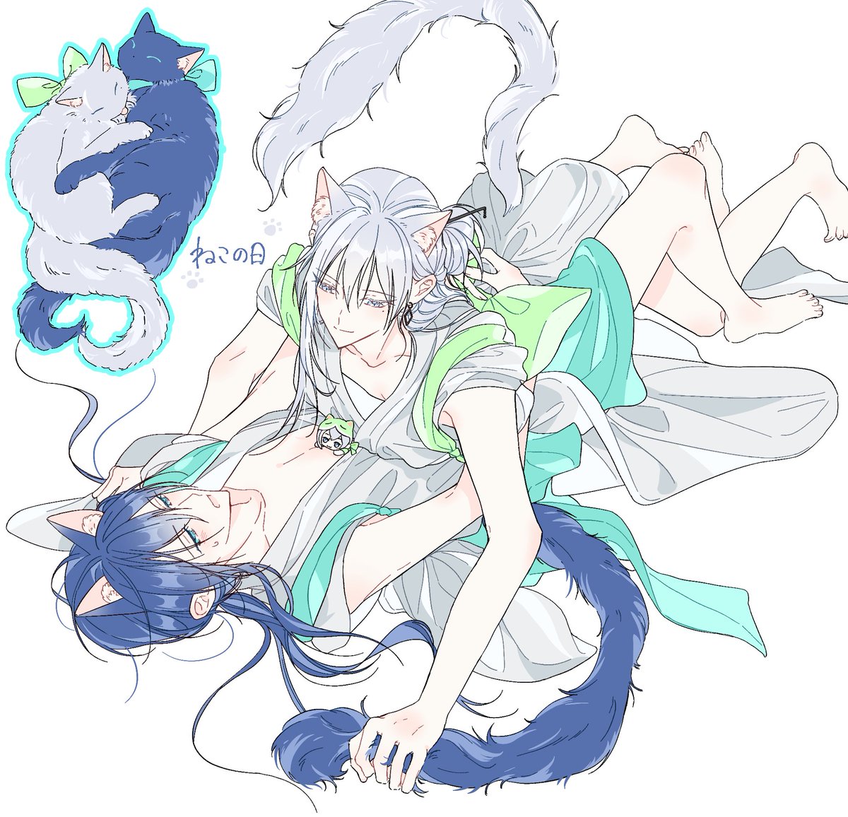 _photonblue_'s tweet photo. 猫の日（遅刻）ユバ https://t.co/EJet2i0hK3