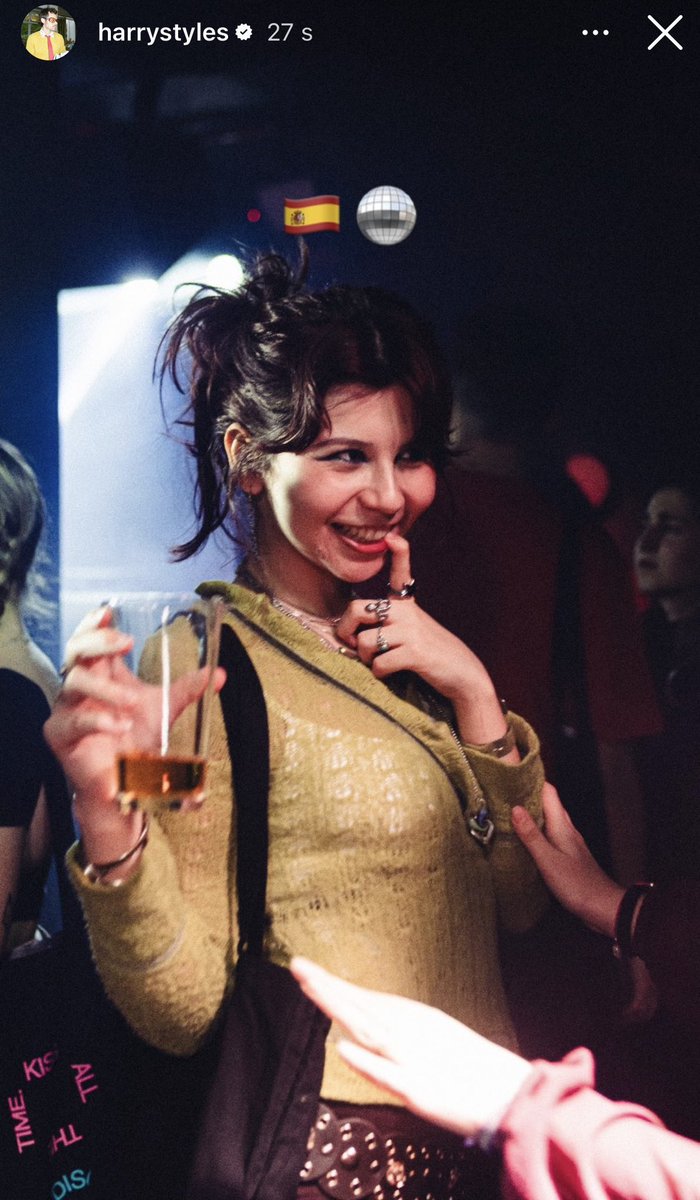 🪩 || ¡Harry ha subido CUATRO fotos de la listening party de Madrid!  “🇪🇸🪩”