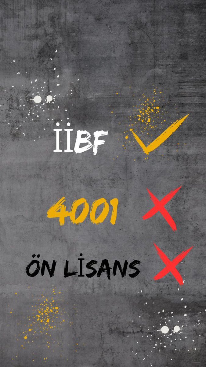 <a href="/burakdemiralptr/">Burak Demiralp</a> <a href="/csbgovtr/">T.C. Çevre, Şehircilik ve İklim Dğş. Bakanlığı</a> <a href="/CevreMufettisi/">Çevre Müfettişi</a> Kamuda verim liyakatle olur. Bu sebepten idari hizmetlere dair eğitim almış olan ve emek harcayan İİBF mezunlarının bu kadrolara atanması gerekir.
<a href="/bsinangul/">Bedri Sinan GÜL</a>
<a href="/yalperenayar/">Yusuf Alperen AYAR</a>
<a href="/mucahitdmrts/">Mücahit Demirtaş</a>
<a href="/hasansuvertr/">Hasan Suver</a>
<a href="/murat_kurum/">Murat KURUM</a>
<a href="/burakdemiralptr/">Burak Demiralp</a>