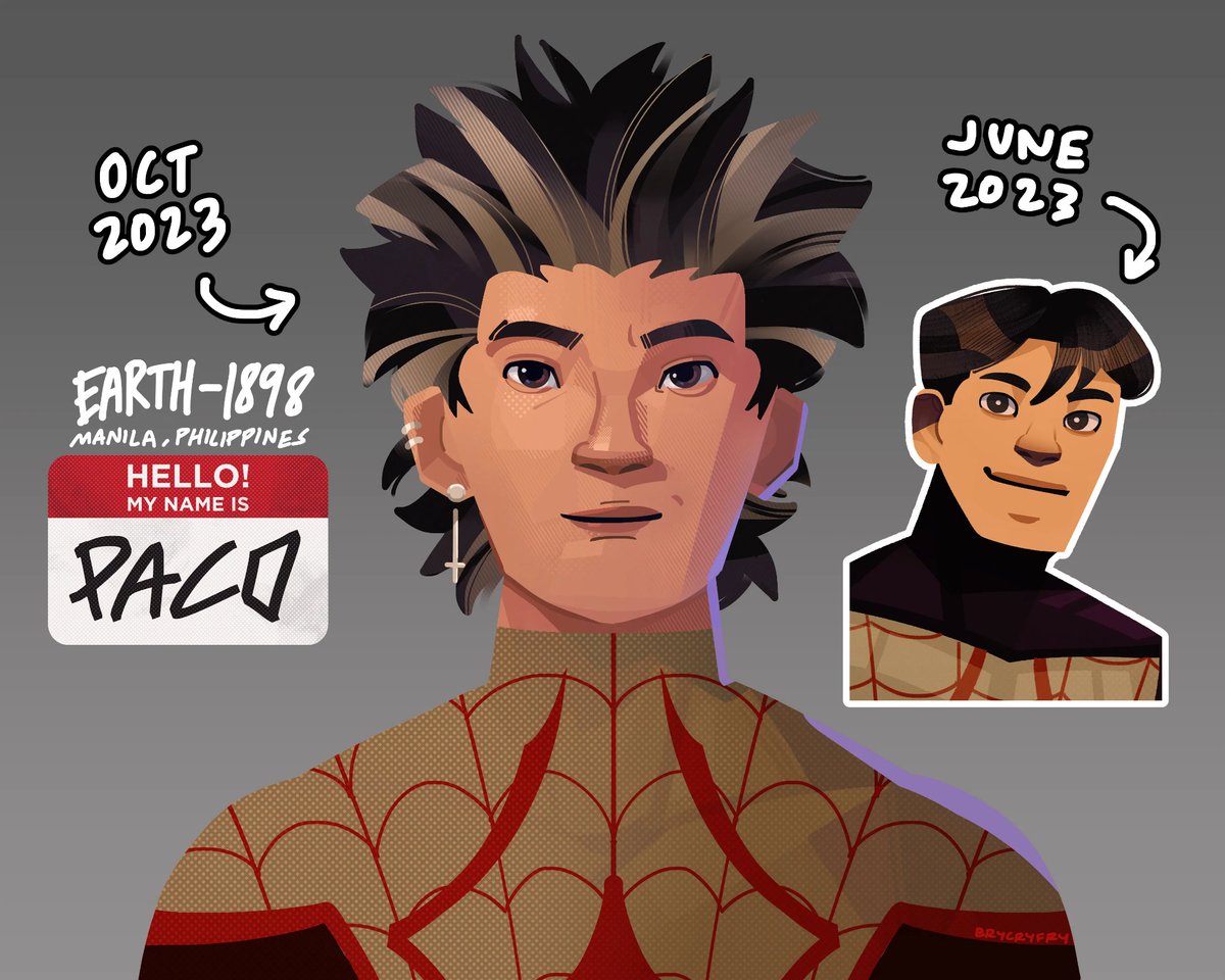 my spidersona from a few years back is prolly one of the most filipino things i've ever drawn